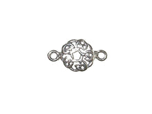 Load image into Gallery viewer, 5 pcs Sterling Silver 8mm Round Link - BeadPrism