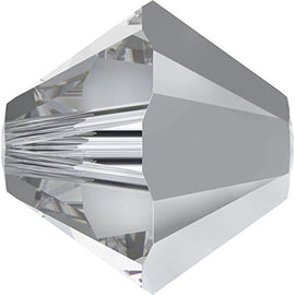 Swarovski Crystal, #5328 Bicone Beads 3mm, Crystal Golden Shadow, Wholesale Packs - BeadPrism