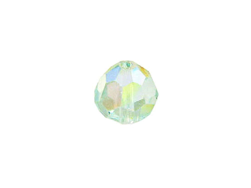 Swarovski 5000 Round Crystal Faceted Beads Light Azore AB | 4mm | Small & Wholesale Packs - BeadPrism
