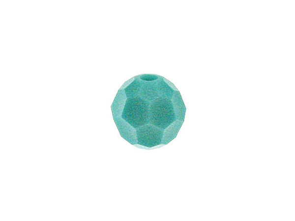 Swarovski 5000 Round Crystal Faceted Beads Turquoise | 6mm | Small & Wholesale Packs - BeadPrism