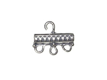 Load image into Gallery viewer, 1 pc Sterling Silver 1-3 Connector - BeadPrism