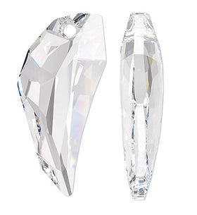 Swarovski Crystal, #6150 Pegasus Pendant 50mm, Crystal, Wholesale - BeadPrism