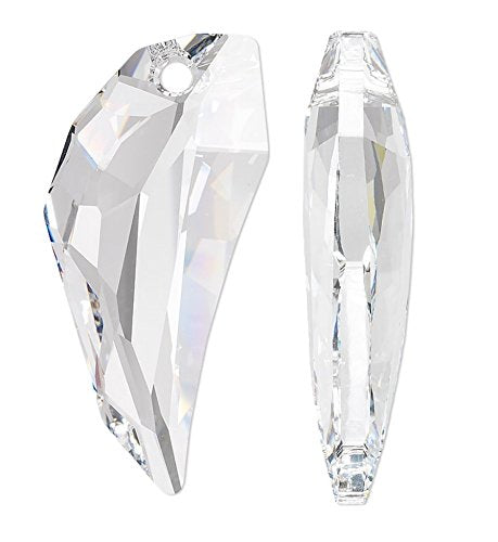 Swarovski Crystal, #6150 Pegasus Pendant 50mm, Crystal, Wholesale - BeadPrism