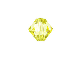 Swarovski Crystal, #5328 Bicone Beads 6mm, Jonquil, Wholesale Packs - BeadPrism