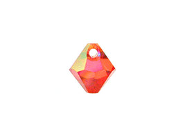 Swarovski Crystal, #6328 Top Drilled Bicone Beads 6mm, Hyacinth AB, Wholesale Packs - BeadPrism