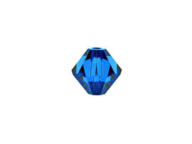 Swarovski Crystal, #5328 Bicone Beads 3mm, Capri Blue, Wholesale Packs - BeadPrism