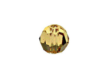 Load image into Gallery viewer, Swarovski 5000 Round Crystal Faceted Beads Light Colorado Topaz | 4mm | Small &amp; Wholesale Packs - BeadPrism