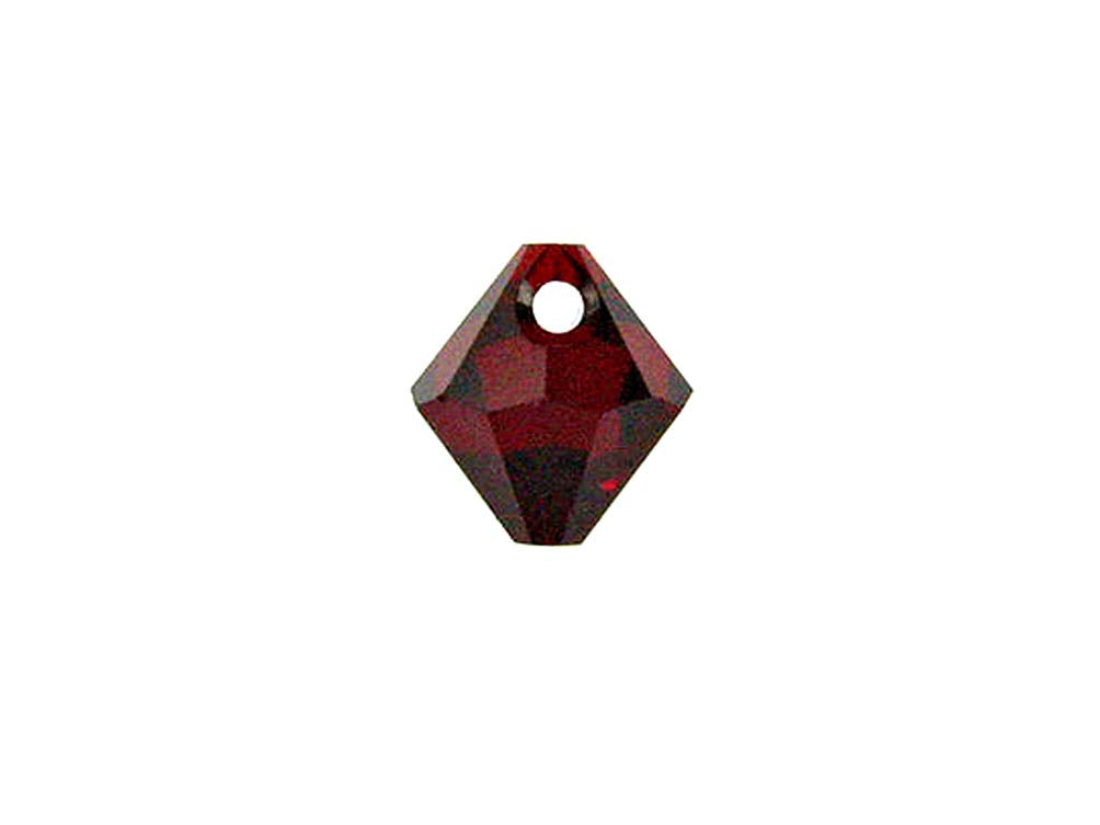 Swarovski Crystal, #6328 Top Drilled Bicone Beads 6mm, SIAM, Wholesale Packs - BeadPrism