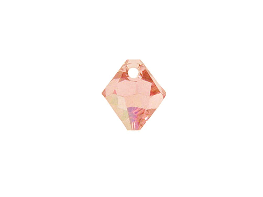Wholesale Genuine Swarovski 6301 6mm Light Rose AB Bicone Beads, Choose Package Size - BeadPrism