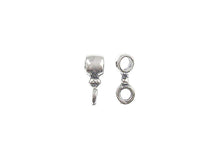 Load image into Gallery viewer, 10 pcs Sterling Silver 8.8x3mm Small Micro Slider Bail Bright finish - BeadPrism
