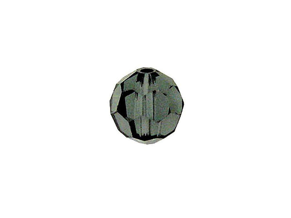 Swarovski 5000 Round Crystal Faceted Beads Morion | 6mm | Small & Wholesale Packs - BeadPrism