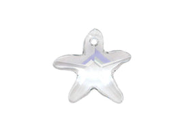 Swarovski Crystal, #6721 Starfish Pendant 40mm, Crystal, Wholesale - BeadPrism