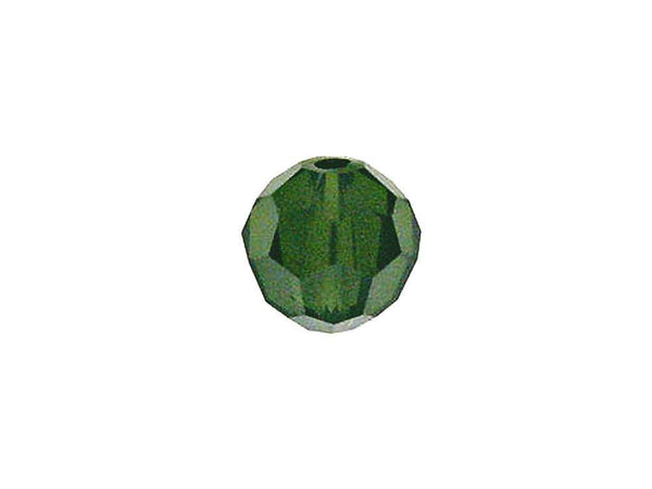 Swarovski 5000 Round Crystal Faceted Beads Palace Green Opal | 3mm | Small & Wholesale Packs - BeadPrism