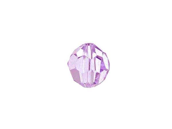 Swarovski 5000 Round Crystal Faceted Beads Violet | 4mm | Small & Wholesale Packs - BeadPrism