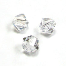 Load image into Gallery viewer, Swarovski Crystal, #5328 Bicone Beads 5mm, Crystal Moonlight, Wholesale Packs - BeadPrism