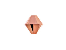 Swarovski Crystal, #5328 Bicone Beads 4mm, Crystal Rose Gold 2X, Wholesale Packs - BeadPrism