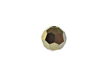 Load image into Gallery viewer, Swarovski 5000 Round Crystal Faceted Beads Metallic Light Gold 2X | 6mm | Small &amp; Wholesale Packs - BeadPrism