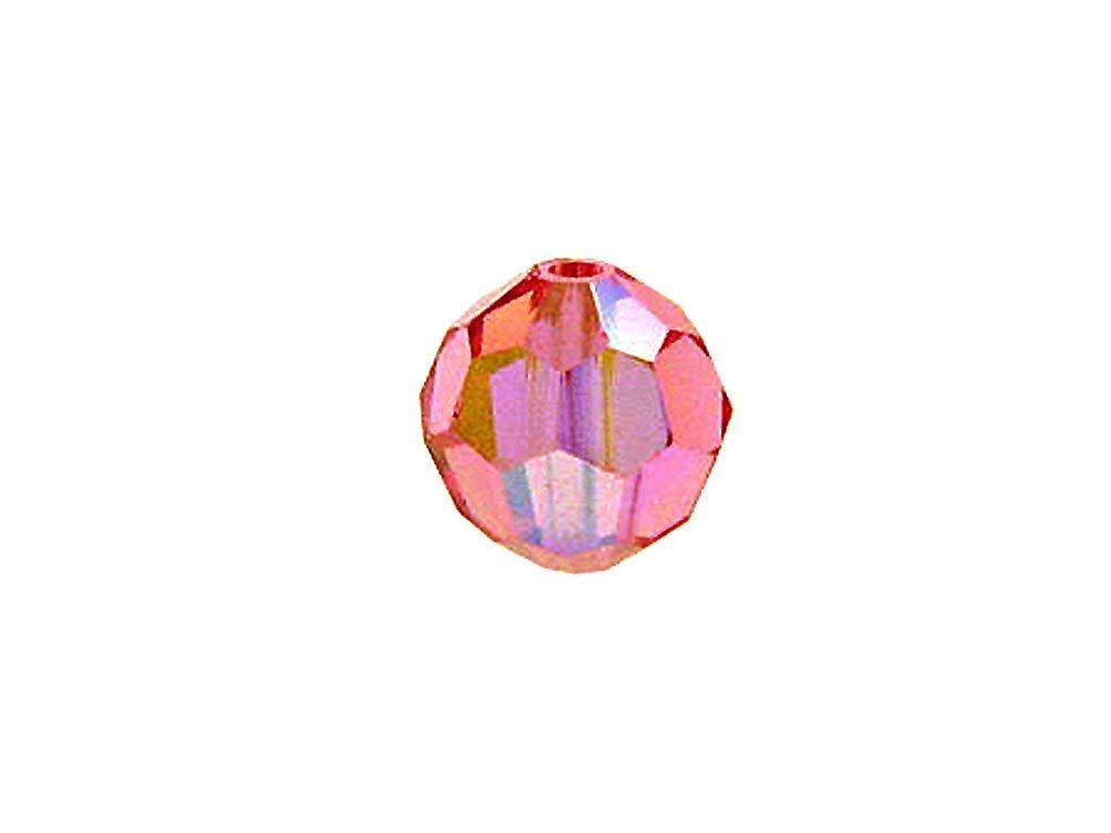 Swarovski 5000 Round Crystal Faceted Beads Rose AB | 3mm | Small & Wholesale Packs - BeadPrism