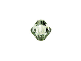 Swarovski Crystal, #5328 Bicone Beads 6mm, Black Diamond, Wholesale Packs - BeadPrism
