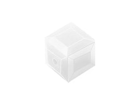 Wholesale Genuine Swarovski 5601 6mm White Alabaster Cube Beads, Choose Package Size - BeadPrism
