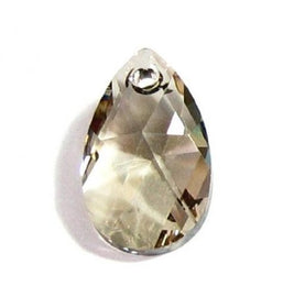 Swarovski Crystal, #6106 Pear Shape Drop Beads 28mm, Crystal Silver Shade, Wholesale - BeadPrism