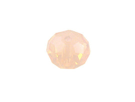Swarovski 5040 Rondelle Crystal Faceted Beads Rose Water Opal | 6mm | Small & Wholesale Packs - BeadPrism
