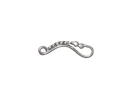 5 pcs Sterling Silver Twist Plain Fancy Link - BeadPrism