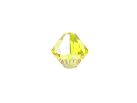 Swarovski Crystal, #5328 Bicone Beads 8mm, Jonquil AB 2X, Wholesale Packs - BeadPrism