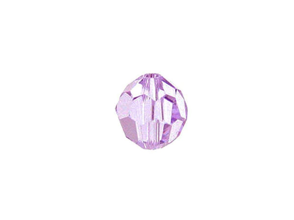Swarovski 5000 Round Crystal Faceted Beads Violet | 6mm | Small & Wholesale Packs - BeadPrism