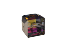 Load image into Gallery viewer, Wholesale Genuine Swarovski 5601 6mm Crystal Heliotrope AB Cube Beads, Choose Package Size - BeadPrism