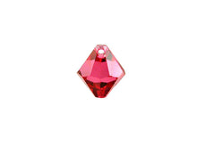 Load image into Gallery viewer, Wholesale Genuine Swarovski 6301 6mm Indian Pink Bicone Beads, Choose Package Size - BeadPrism