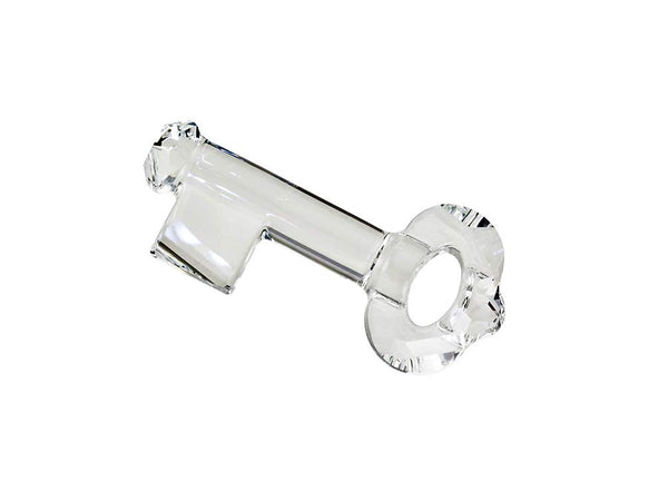 Swarovski Crystal, #6919 Key Pendant 50mm, Crystal, Wholesale - BeadPrism