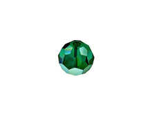 Load image into Gallery viewer, Swarovski 5000 Round Crystal Faceted Beads Emerald AB | 4mm | Small &amp; Wholesale Packs - BeadPrism