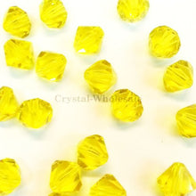 Load image into Gallery viewer, Swarovski Crystal, #5328 Bicone Beads 3mm, Citrine, Wholesale Packs - BeadPrism