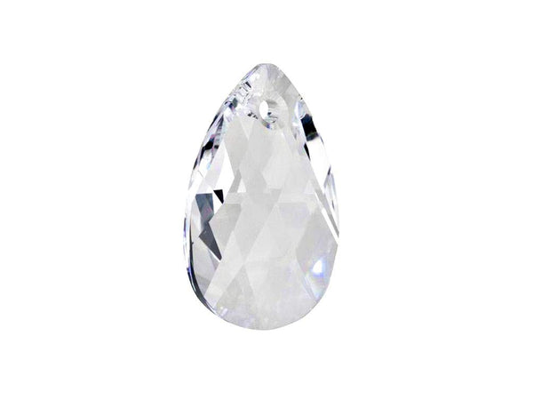 Swarovski Crystal, #6106 Pear Shape Drop Beads 22mm, Crystal, Wholesale Packs - BeadPrism