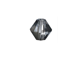 Swarovski Crystal, #5328 Bicone Beads 4mm, Crystal Silver Night, Wholesale Packs - BeadPrism