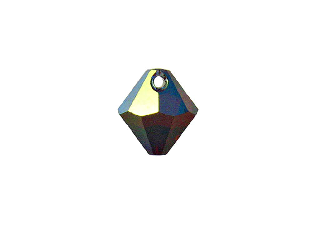 Wholesale Genuine Swarovski 6301 8mm Siam AB Bicone Beads, Choose Package Size - BeadPrism