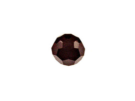 Swarovski 5000 Round Crystal Faceted Beads Garnet | 10mm | Small & Wholesale Packs - BeadPrism