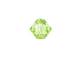 Swarovski Crystal, #5328 Bicone Beads 8mm, Chrysolite, Wholesale Packs