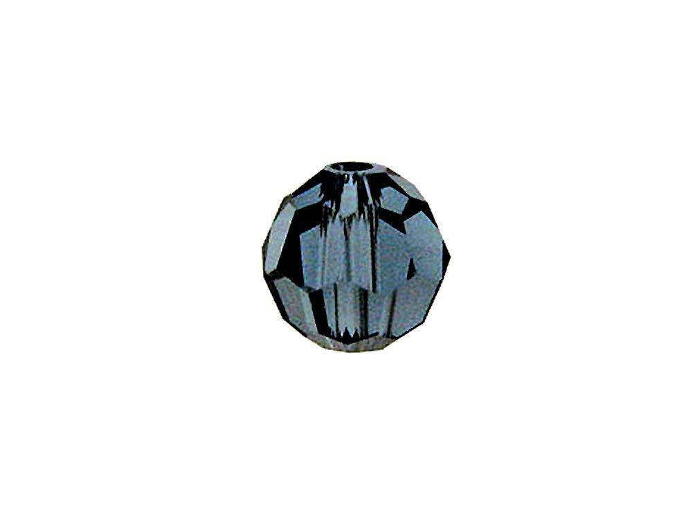 Swarovski 5000 Round Crystal Faceted Beads Montana | 4mm | Small & Wholesale Packs - BeadPrism