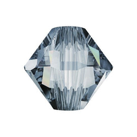 Swarovski Crystal, #5328 Bicone Beads 5mm, Crystal Blue Shade, Wholesale Packs - BeadPrism