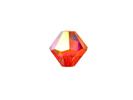 Swarovski Crystal, #5328 Bicone Beads 6mm, Hyacinth AB, Wholesale Packs - BeadPrism