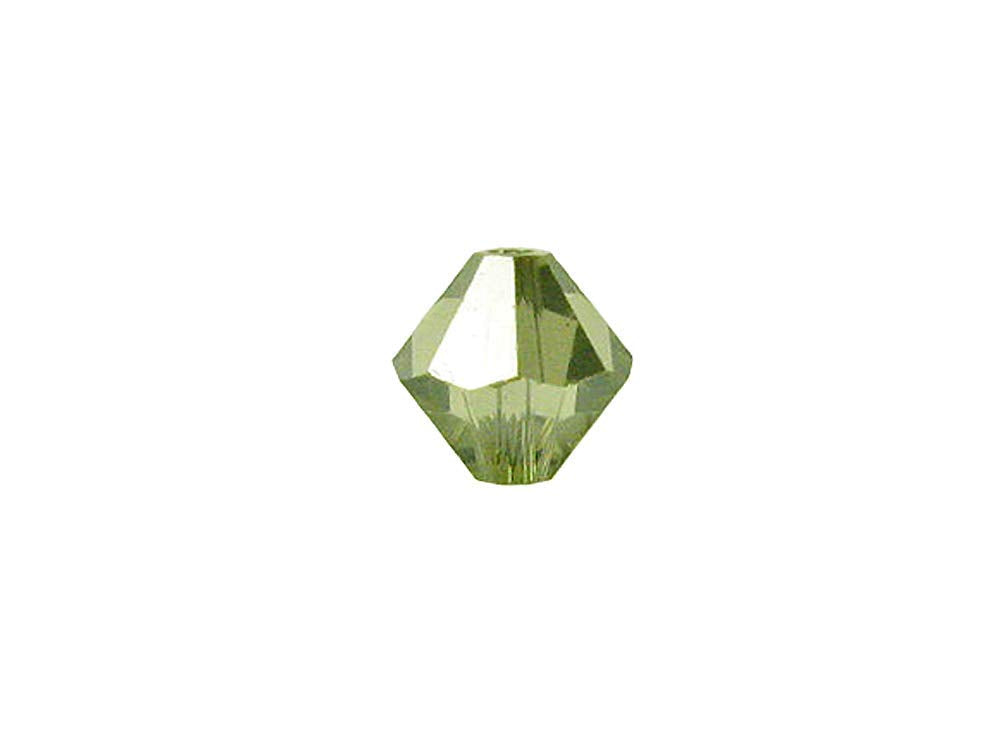 Swarovski Crystal, #5328 Bicone Beads 4mm, Jonquil SATIN, Wholesale Packs - BeadPrism