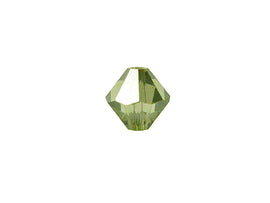 Swarovski Crystal, #5328 Bicone Beads 4mm, Jonquil SATIN, Wholesale Packs - BeadPrism