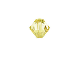 Swarovski Crystal, #5328 Bicone Beads 4mm, Ceylon Topaz, Wholesale Packs - BeadPrism