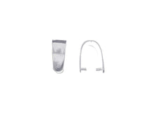Load image into Gallery viewer, 2 pcs Plain Sterling Silver 11.5mm Pinch Bail - BeadPrism