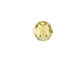 Swarovski 5000 Round Crystal Faceted Beads Crystal Golden Shadow | 8mm | Small & Wholesale Packs - BeadPrism