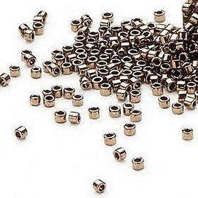 Pack of 50 gram METALLIC BRONZE Miyuki Delicas 11/0 Seed Beads Wholesale - BeadPrism