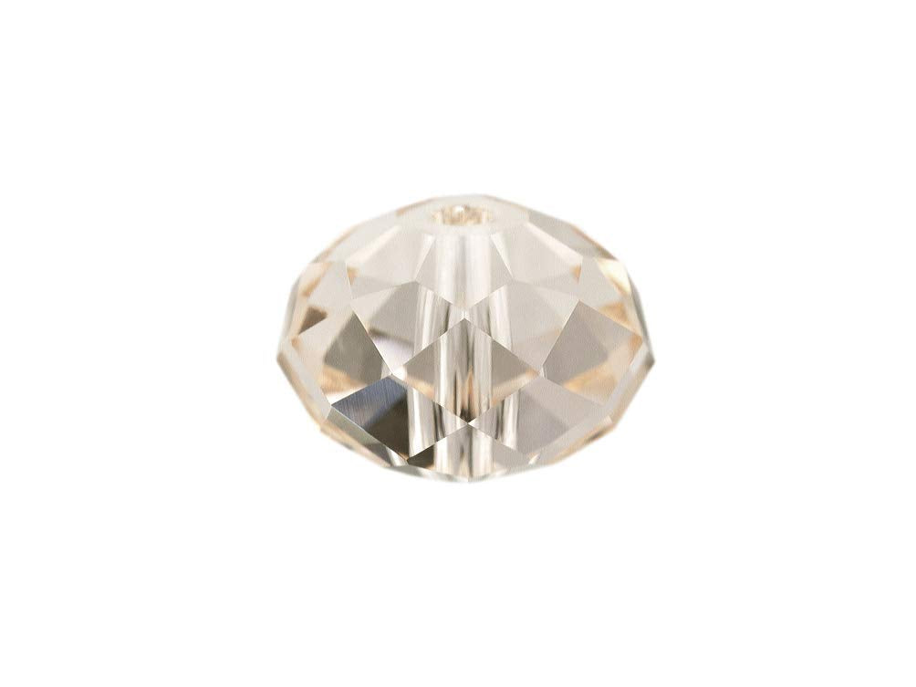 Swarovski 5040 Rondelle Crystal Faceted Beads SILK | 6mm | Small & Wholesale Packs - BeadPrism