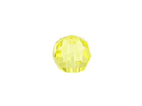 Swarovski 5000 Round Crystal Faceted Beads Topaz | 3mm | Small & Wholesale Packs - BeadPrism